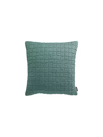 VIVARAISE | Housse de coussin 45x45cm SWAMI Olive | petrol